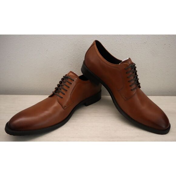 Cole Haan C38448 Men's Sz 11.5M Tan Modern Essentials Plain Toe Oxfords - Picture 16 of 16